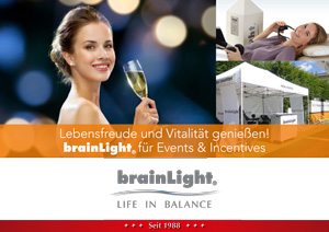 brainLight Konzept für Incentive und Event